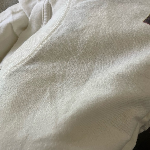 PacSun Cream T-Shirt Men’s Large | Streetwear Skate Tee ( READ>> FLAWS) - Picture 9 of 10